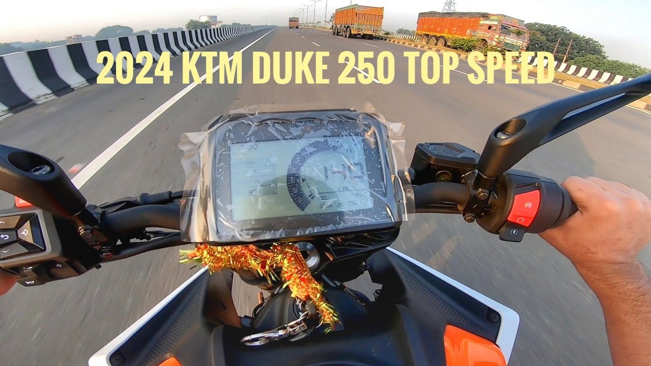 2024 KTM Duke 250 Top Speed Test | Gear Challenge | Acceleration Test |