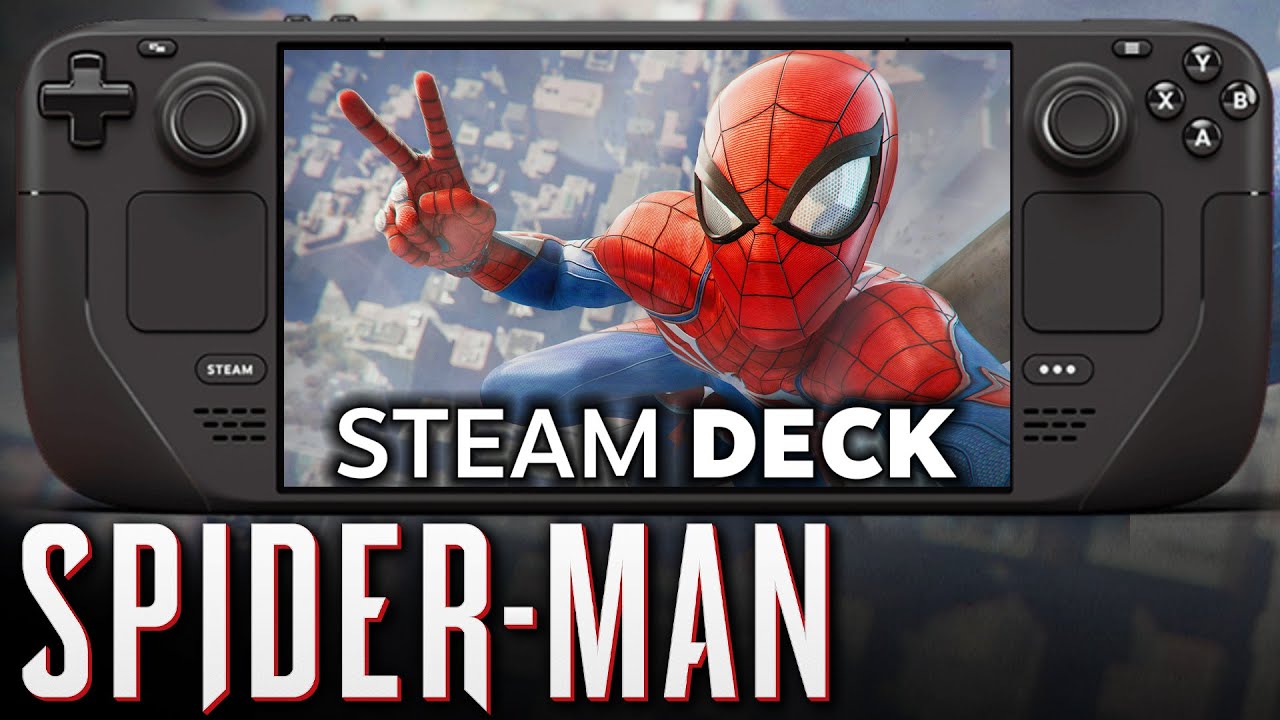 Spider-Man Remastered on LCD Steam Deck! - You need to see this