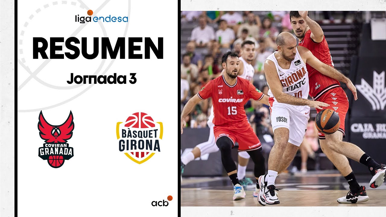 Coviran Granada - Bàsquet Girona (91-102) RESUMEN | Liga Endesa 2023-24