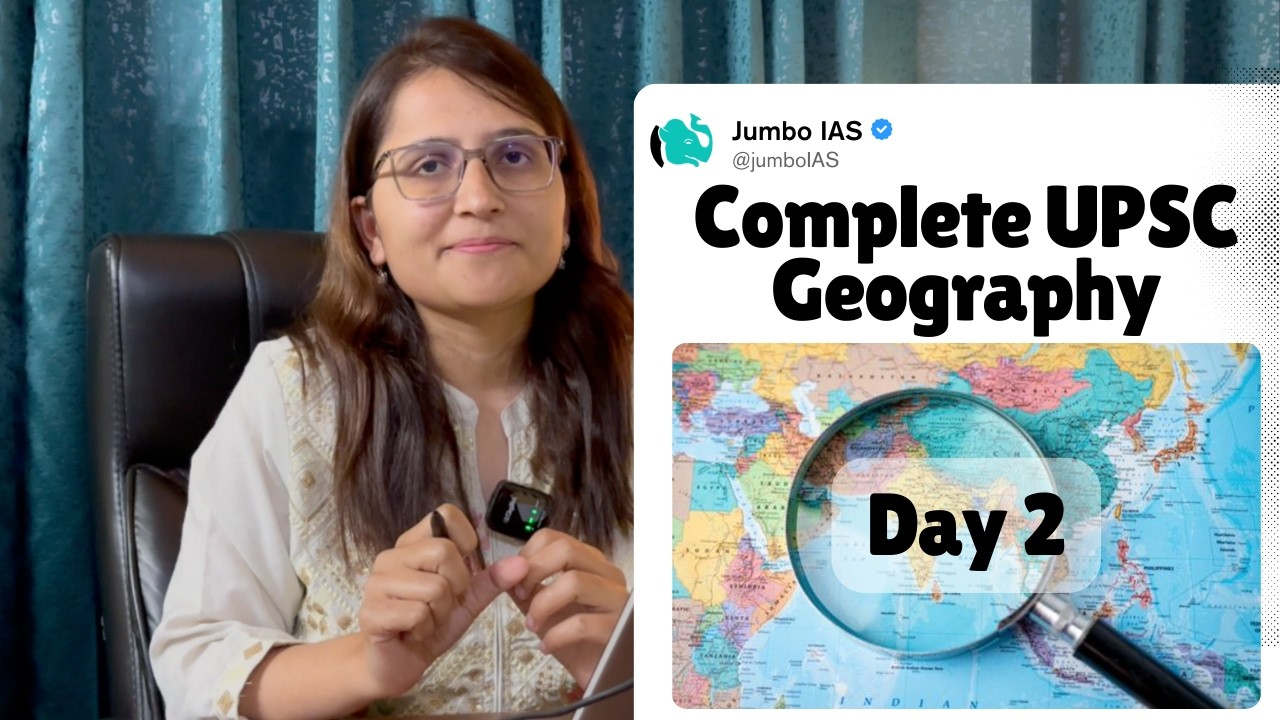 Complete Geography for UPSC Prelims via MCQs | Day 2