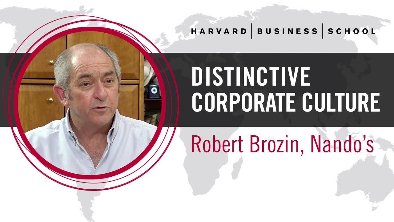 Nando's Robert Brozin: Distinctive corporate culture