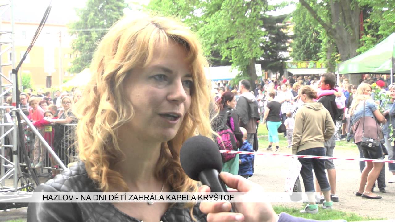 Hazlov: Na Dni dětí zahrála kapela Kryštof (TV Západ)