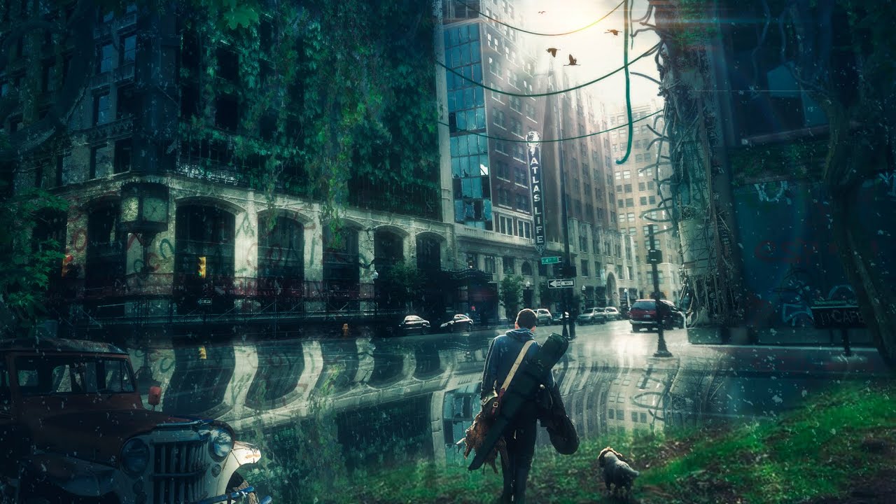 Manipulation  Photoshop Tutorial Post-apocalyptic City