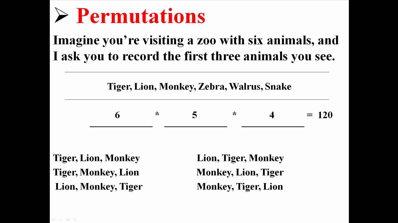 Permutations