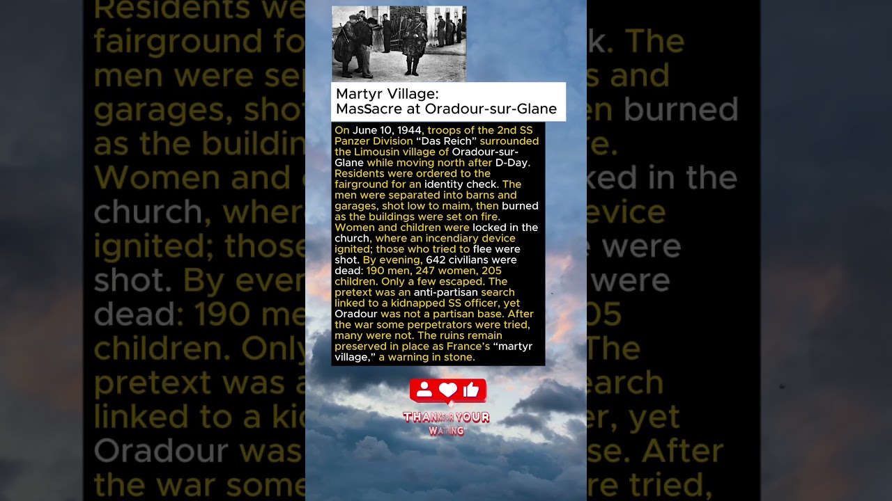 Martyr Village: Massacre at Oradour-sur-Glane 🇫🇷