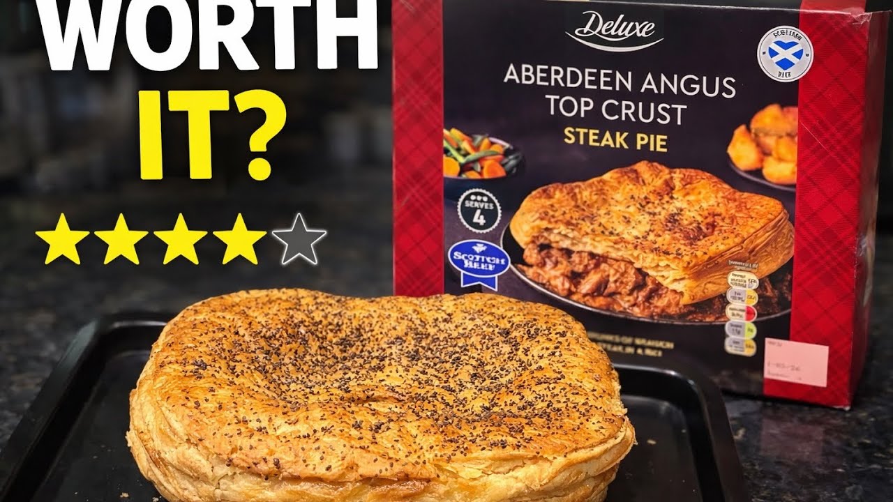 This Lidl Deluxe Steak Pie Was Actually Really Good! 