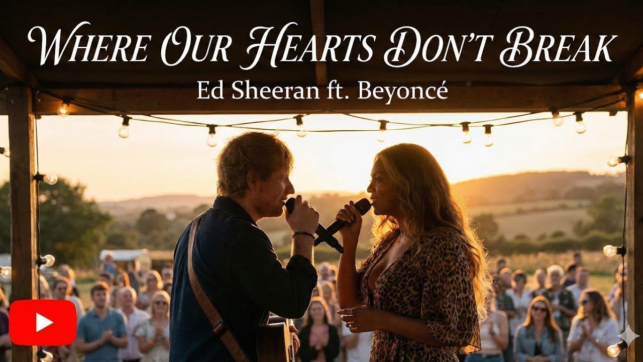 Where our hearts don't break - Ed Sheeran ft Beyonce' (2026 official music video) Emotional song.