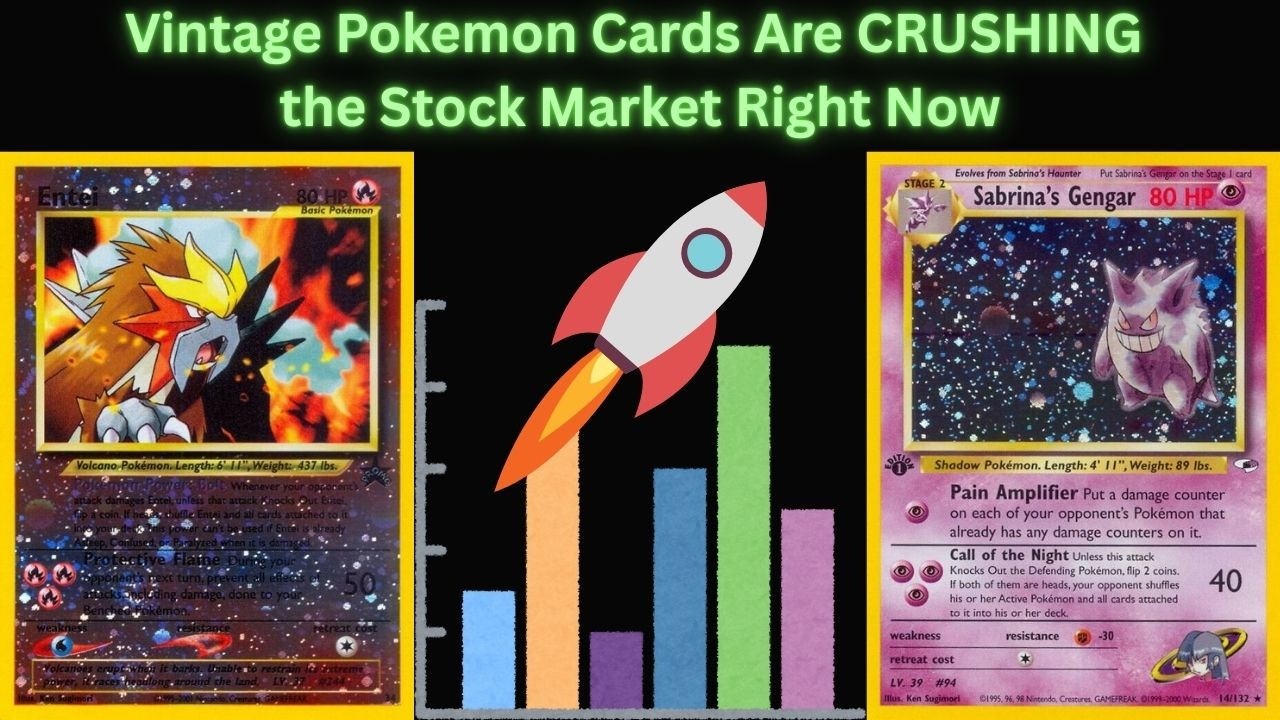 Vintage Pokemon Cards Are CRUSHING the Stock Market Right Now