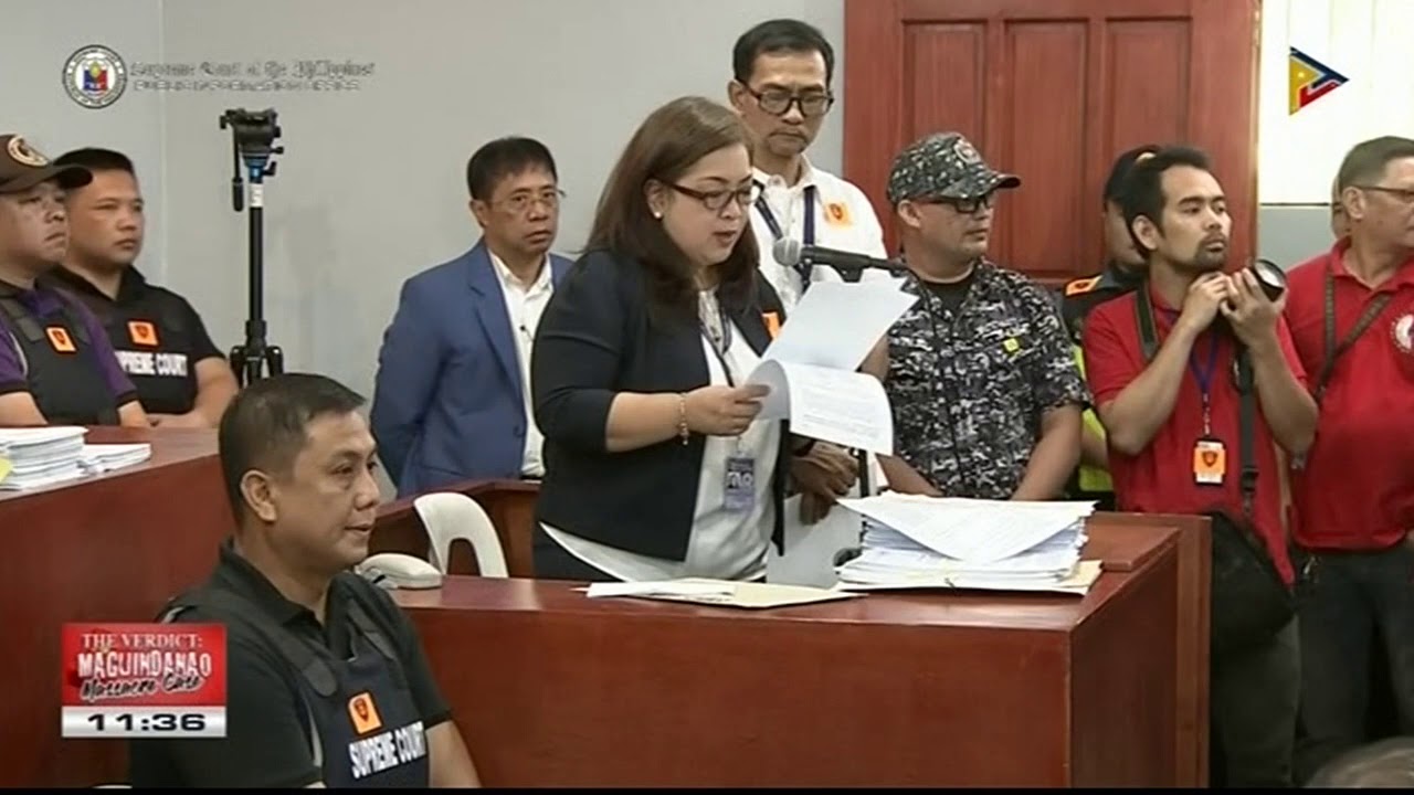 Ampatuan Massacre: Quezon City court reads verdict for 10-year case