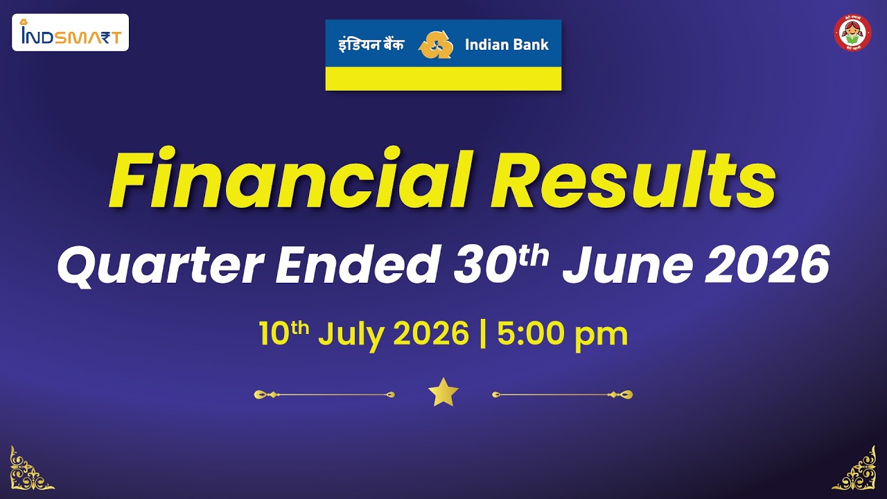 Financial Results - Quarter Ended 30th June 2026