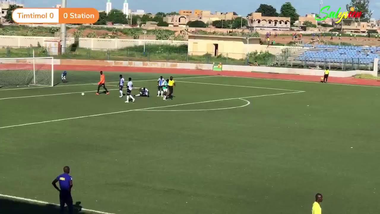 1&egrave;me mi-temps ASC SALY TIMTIMOL VS ASC SALY STATION