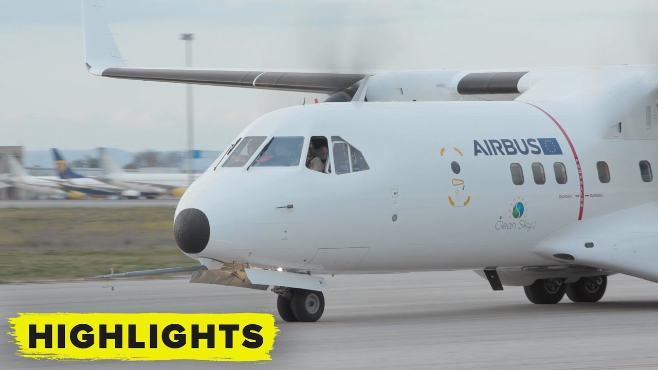Watch the Airbus C295 take its first flight!