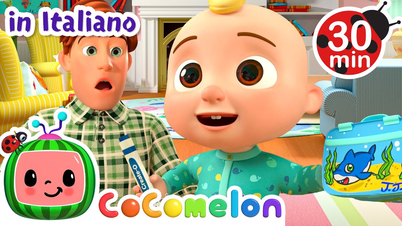 Come mi preparo per la scuola? | CoComelon Italiano - Canzoni per Bambini