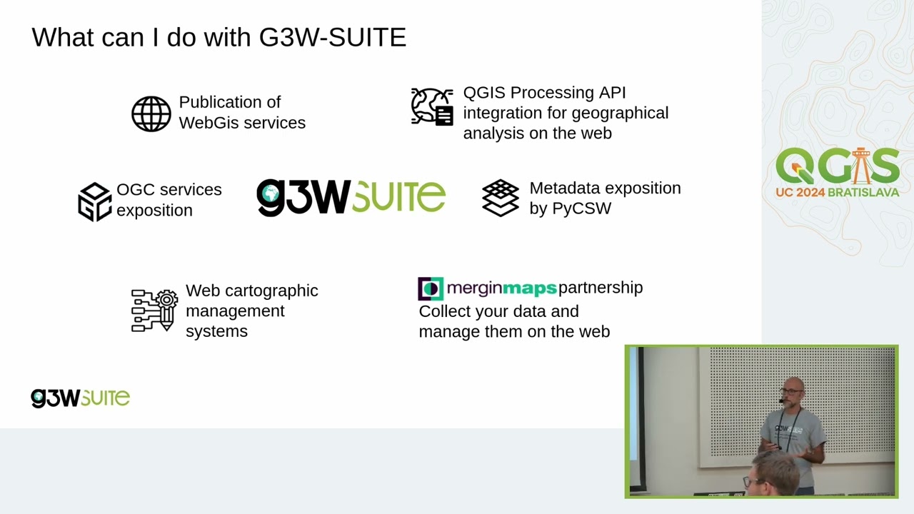 UC 2024: G3W-SUITE and QGIS integration: state of the art, latest development... (Walter Lorenzetti)