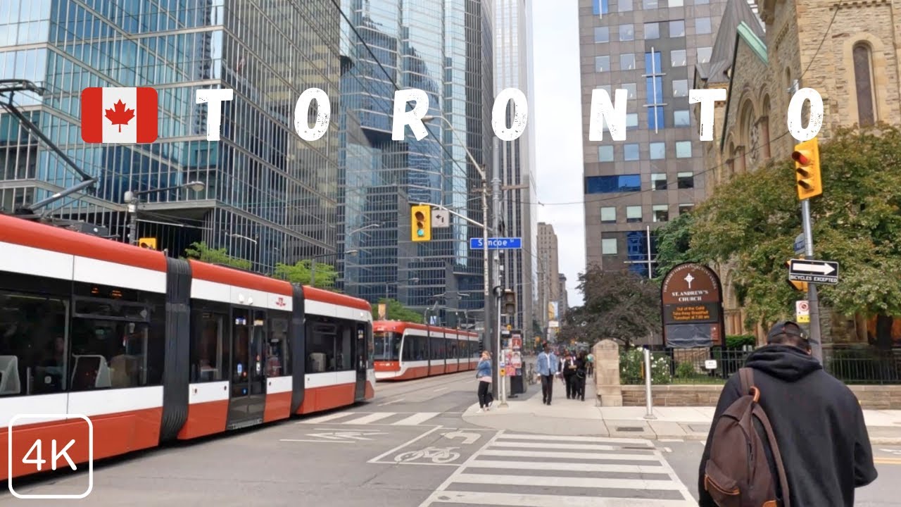 Walking in 🇨🇦Toronto King street | 4K