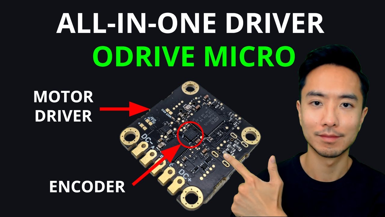 ODrive Micro Guide: Servo Motor Driver with Encoder!