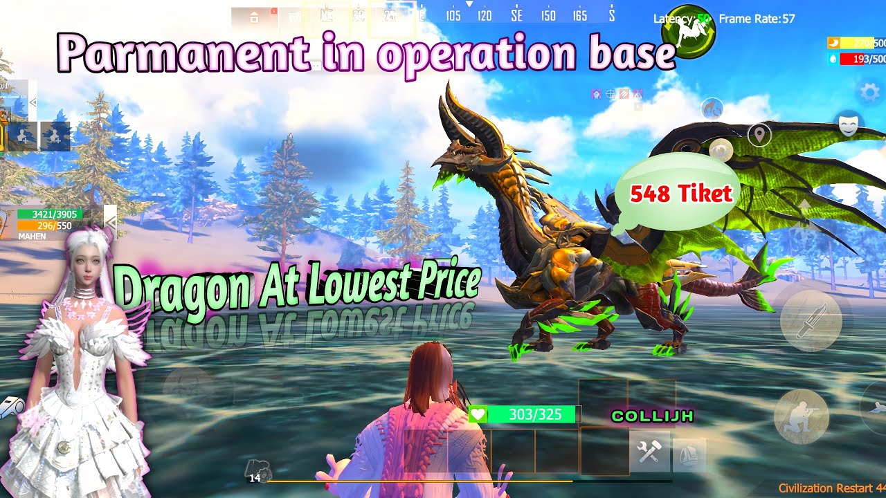 How To Make Dragon | Parmanent in operation base | Lowest Price | Last Island Rules Survival