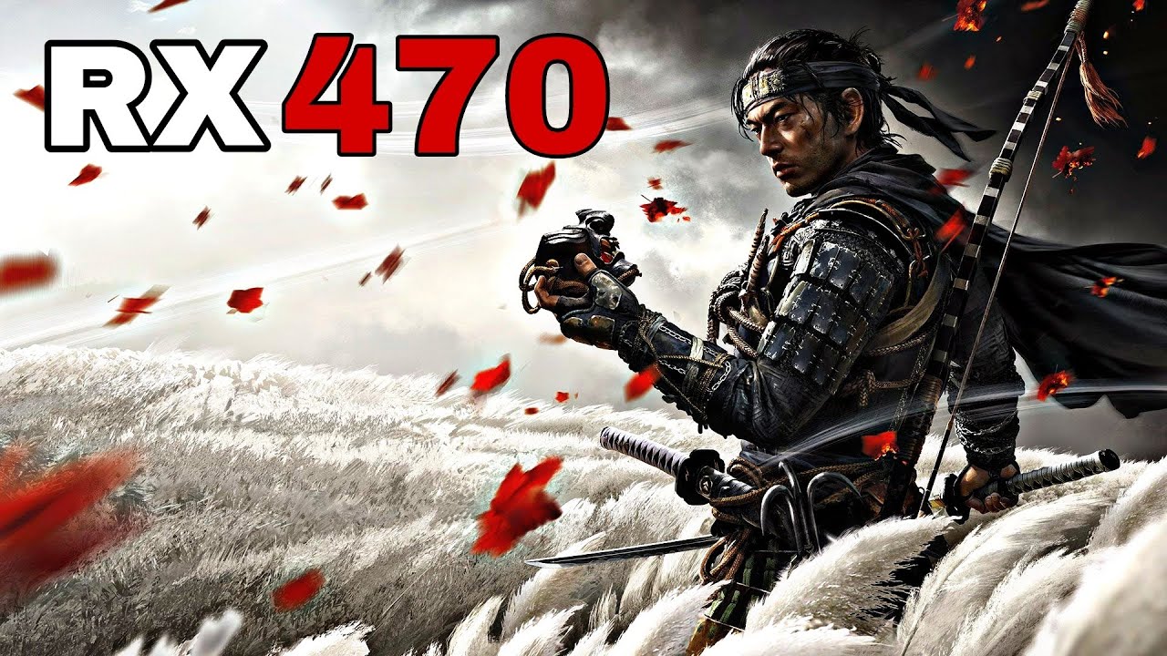 i7 4790 + Rx 470 4gb ghost of Tsushima Game Test