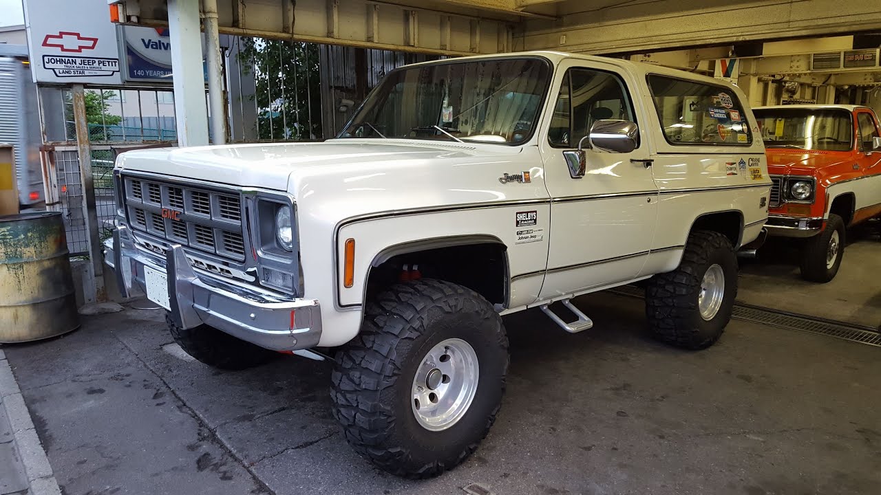 77年GMC ジミー ハイシエラ 4WD　6,600㏄ GMスモールブロック　V8サウンド！