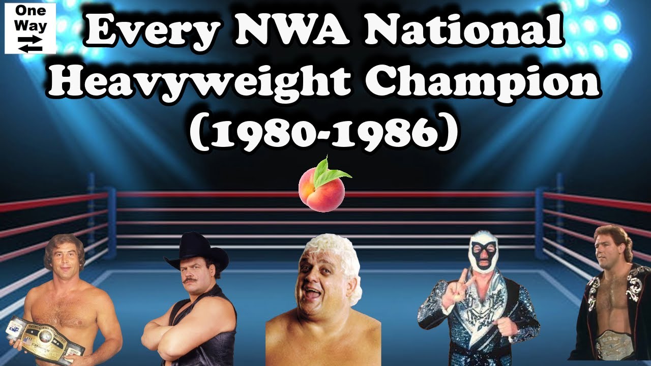 Every NWA National Heavyweight Champion - 1980 to 1986