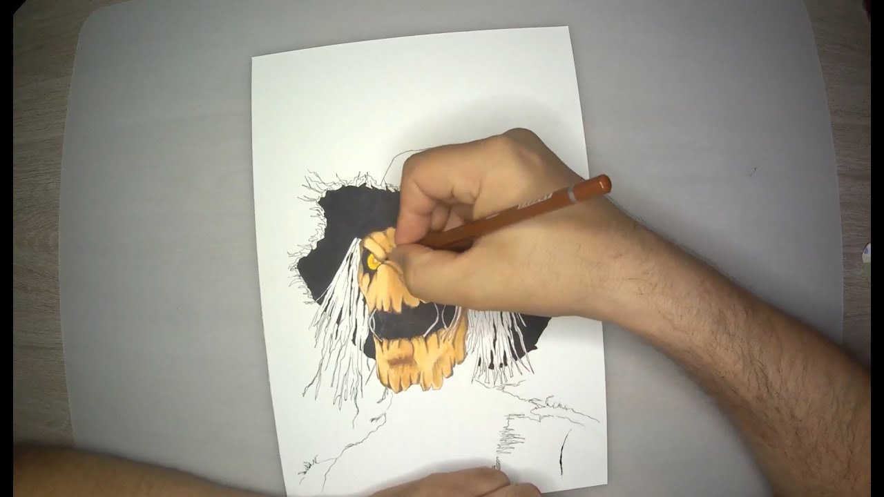 Drawing Spirit Halloween Jack Straw + Give away