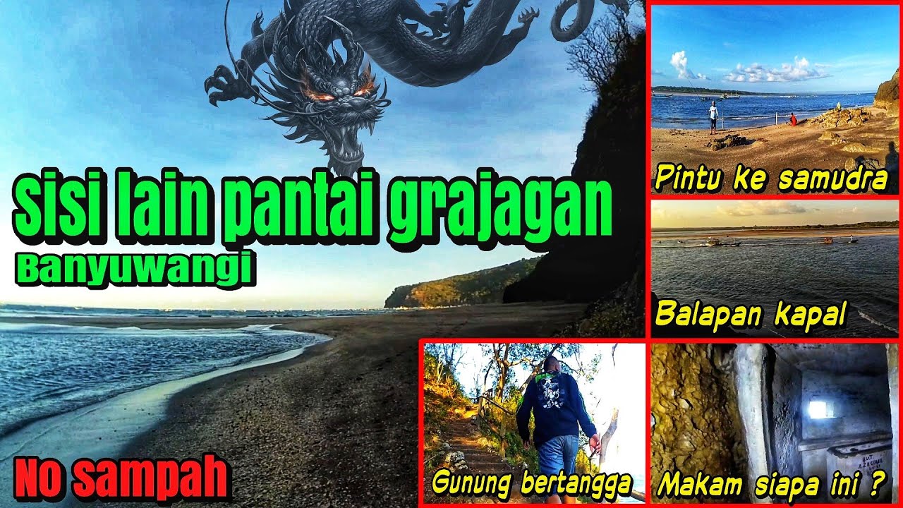 plawangan grajagan pintu laut ke samudra - tanjung grajagan banyuwangi
