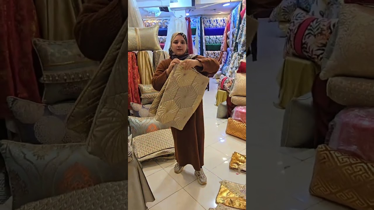 كوموند من مدينة أكادير خدات من باك رومي ❤️ وباك بروكار مطلسي بخياطة موديل والاتقان عند #مفروشات جنة 