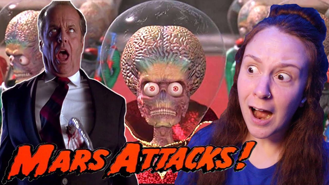 Марс атакует! (1996) СМОТРЮ ПЕРВЫЙ РАЗ * реакция и комментарии * Кинопонедельник миллениалов