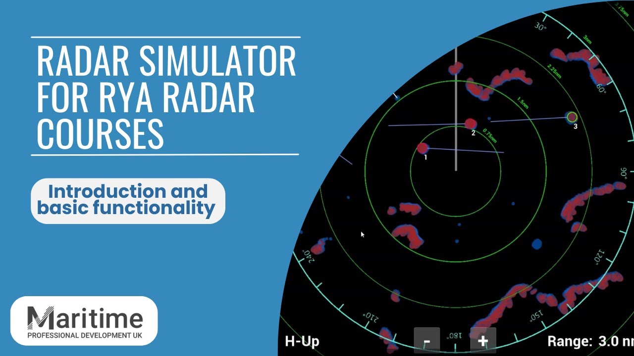 Simulator for RYA Radar Course