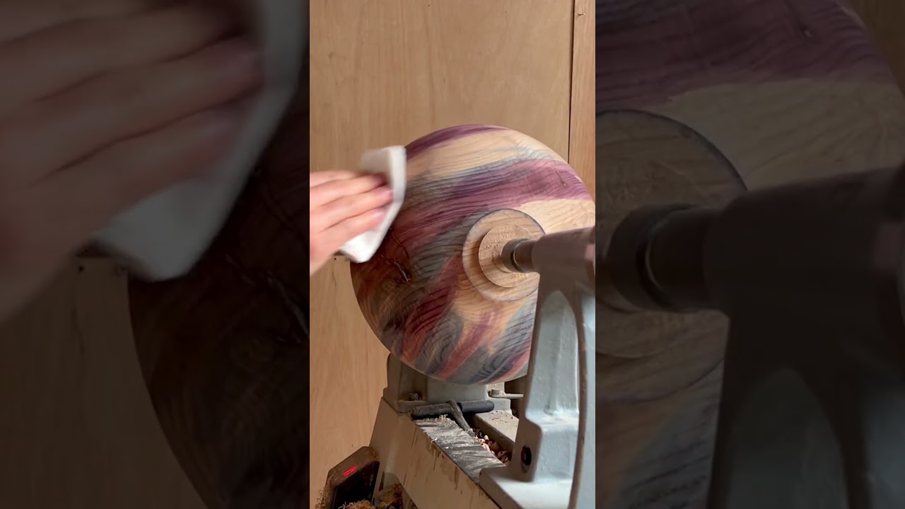 Starting again was SO WORTH IT! #woodturning