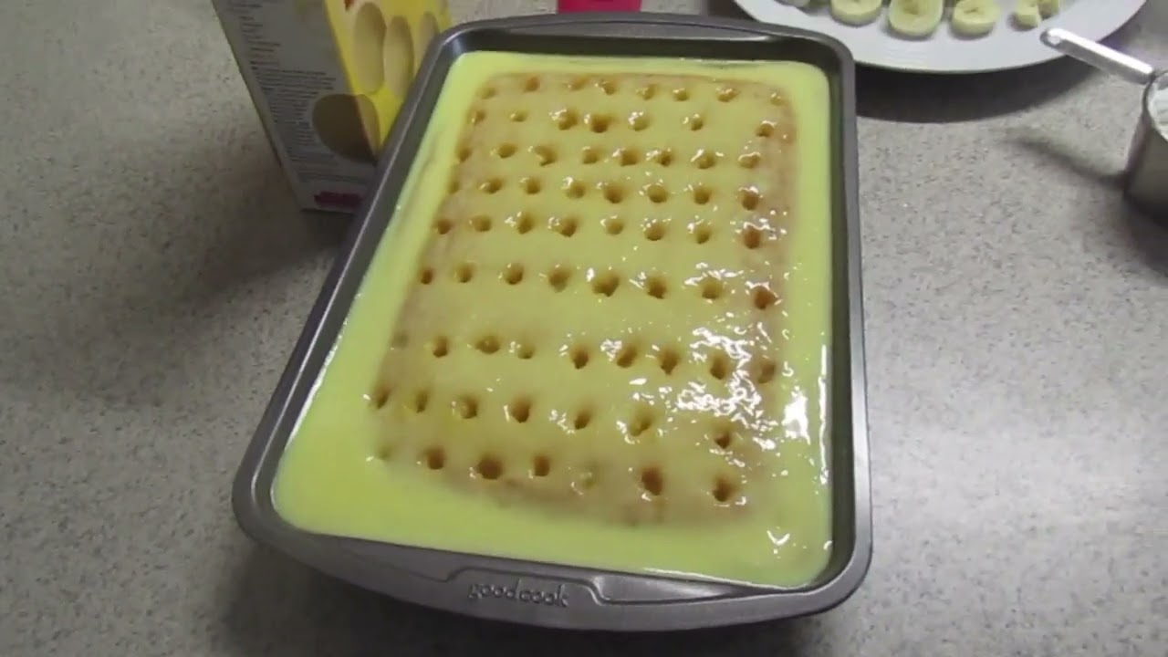 Banana Pudding Cake