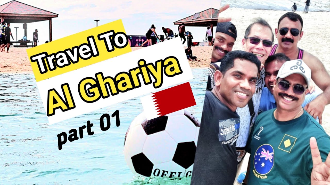 Al ghariya open beach. Doha Qatar. Part 01.