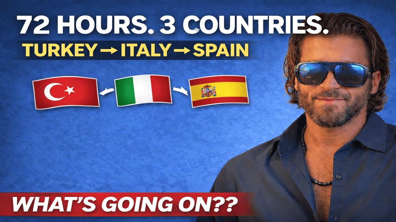 72 Hours - 3 Countries. Can Yaman — What Really Happened?