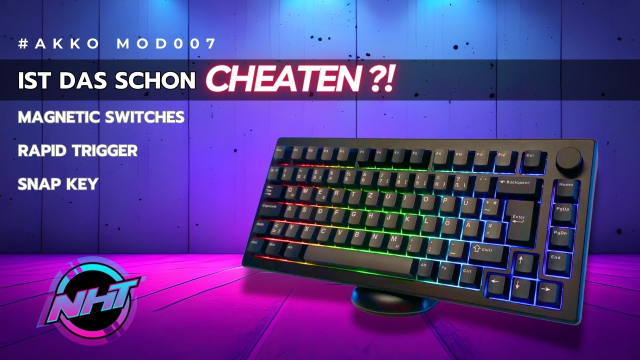 Akko MOD 007B HE – Warum diese Tastatur dein Gameplay auf ein neues Level hebt