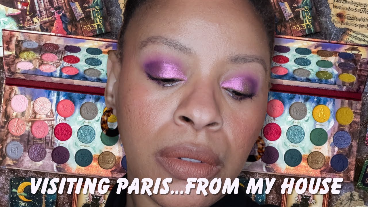 Trying the New Nomad Cosmetics Paris La Boheme Palette and a Little Storytime