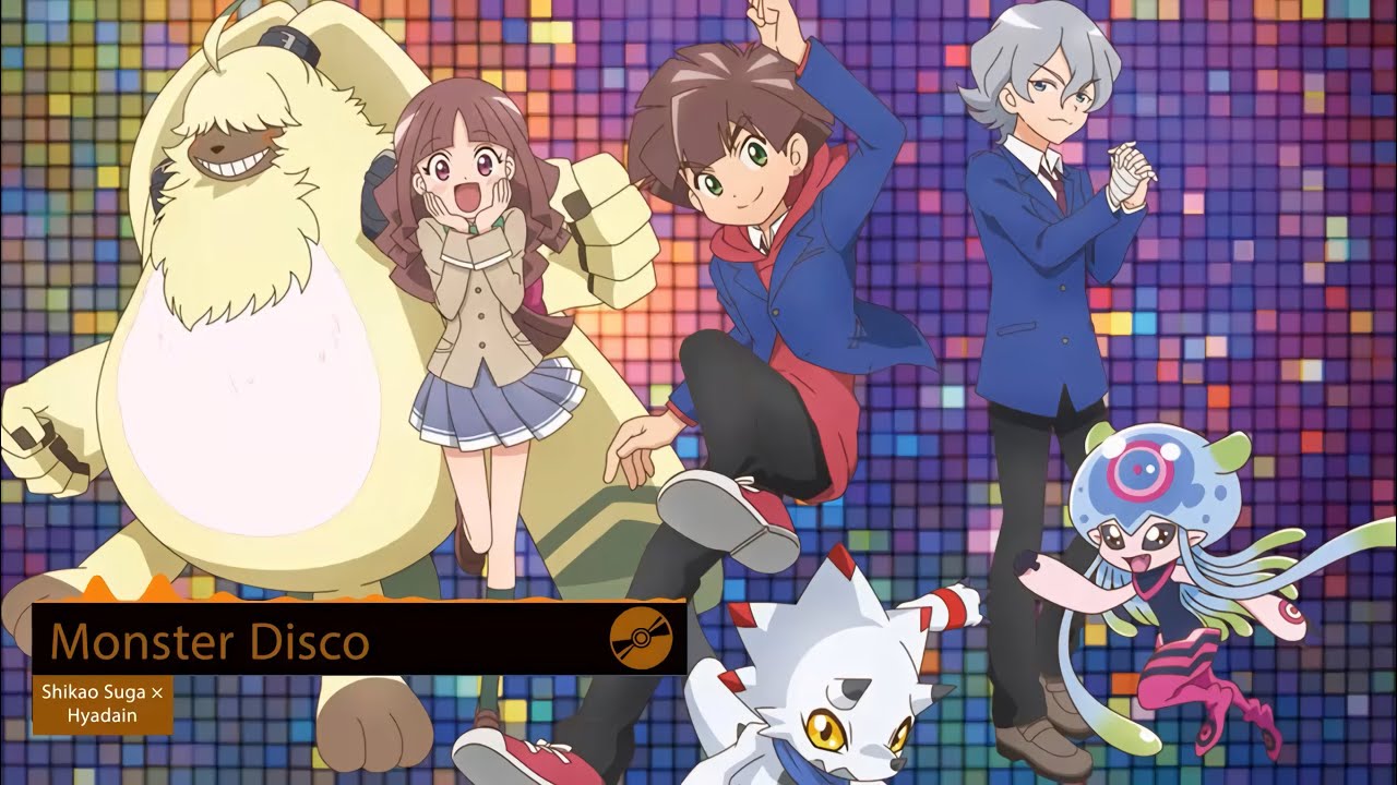 Digimon Ghost Game Ending 4 Full : Monster Disco - Shikao Suga &times; Hyadain