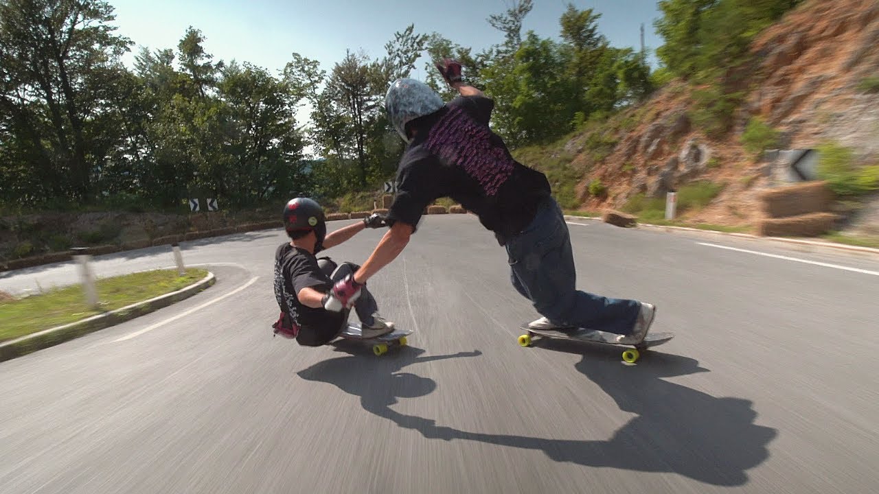Brett and Evan Skating down KNK || RAW RUN