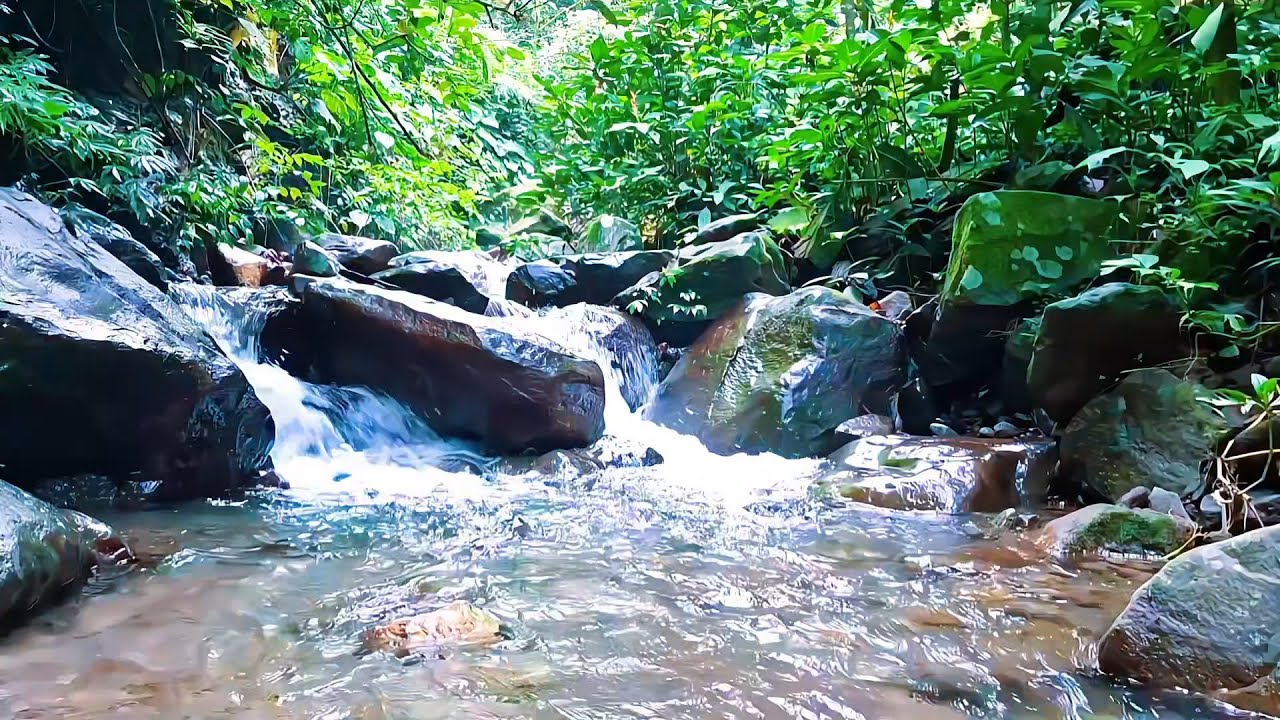 Natural River Water for Calm Sleep