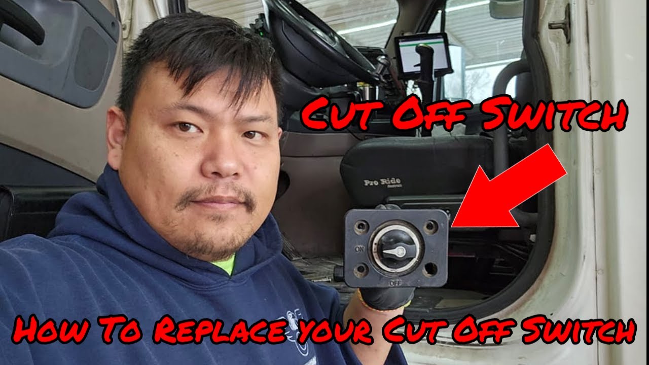 How To Change Out Your Cutt Off Switch (Kill Switch) On A Freightliner Cascadia