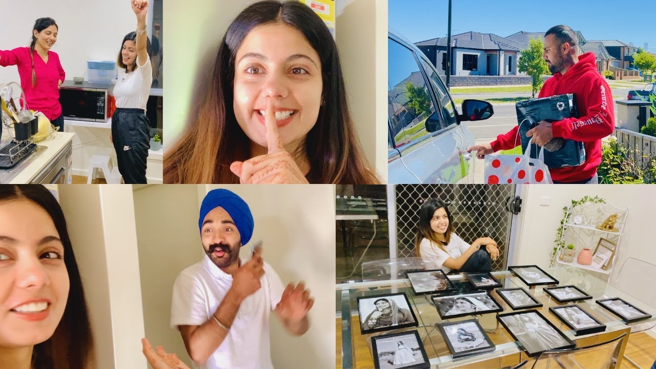 Tuada Kutta Tommy Sada Kutta Kutta | First Day at Work | Navi Darr Gea!! | DIY Gallery Wall