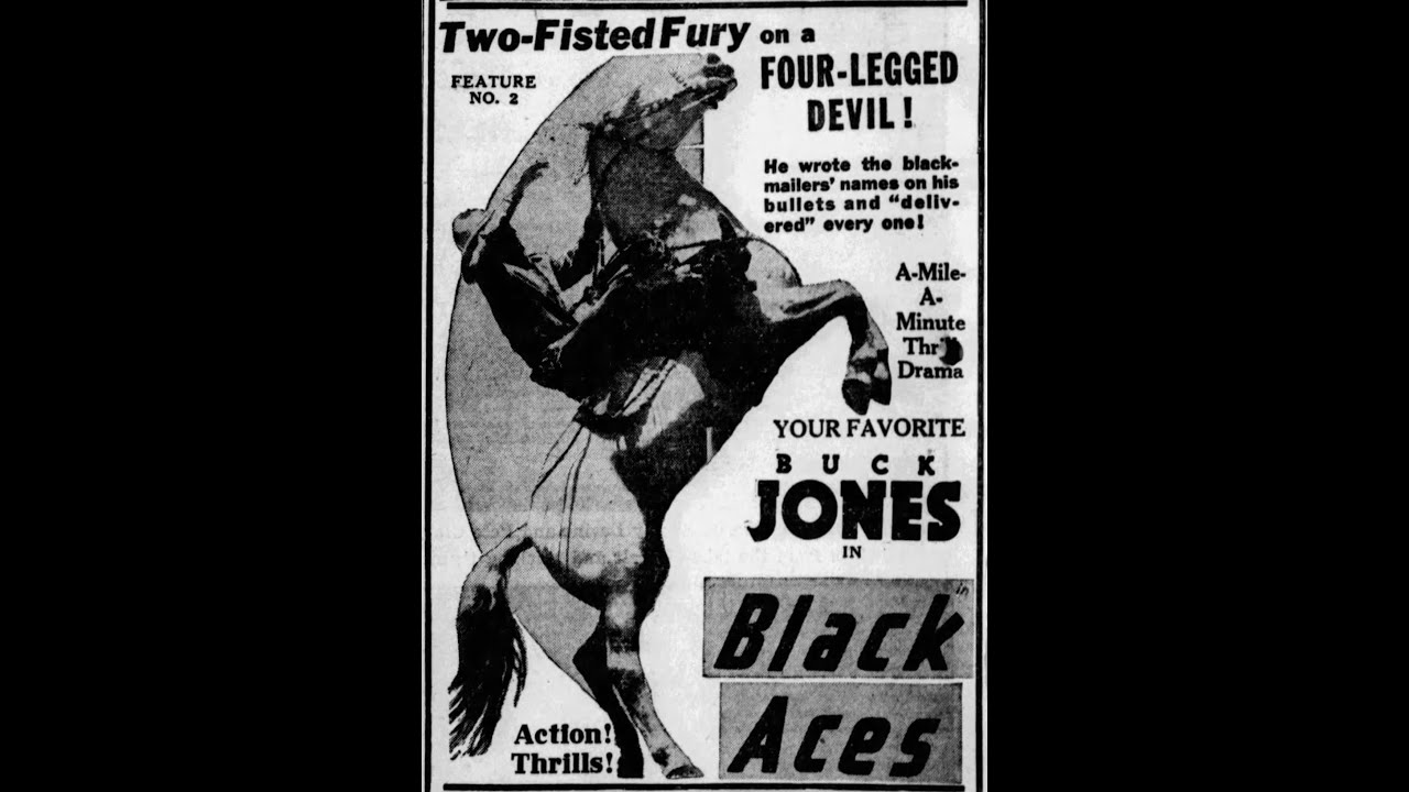 Black Aces (1937) Buck Jones / B-Western