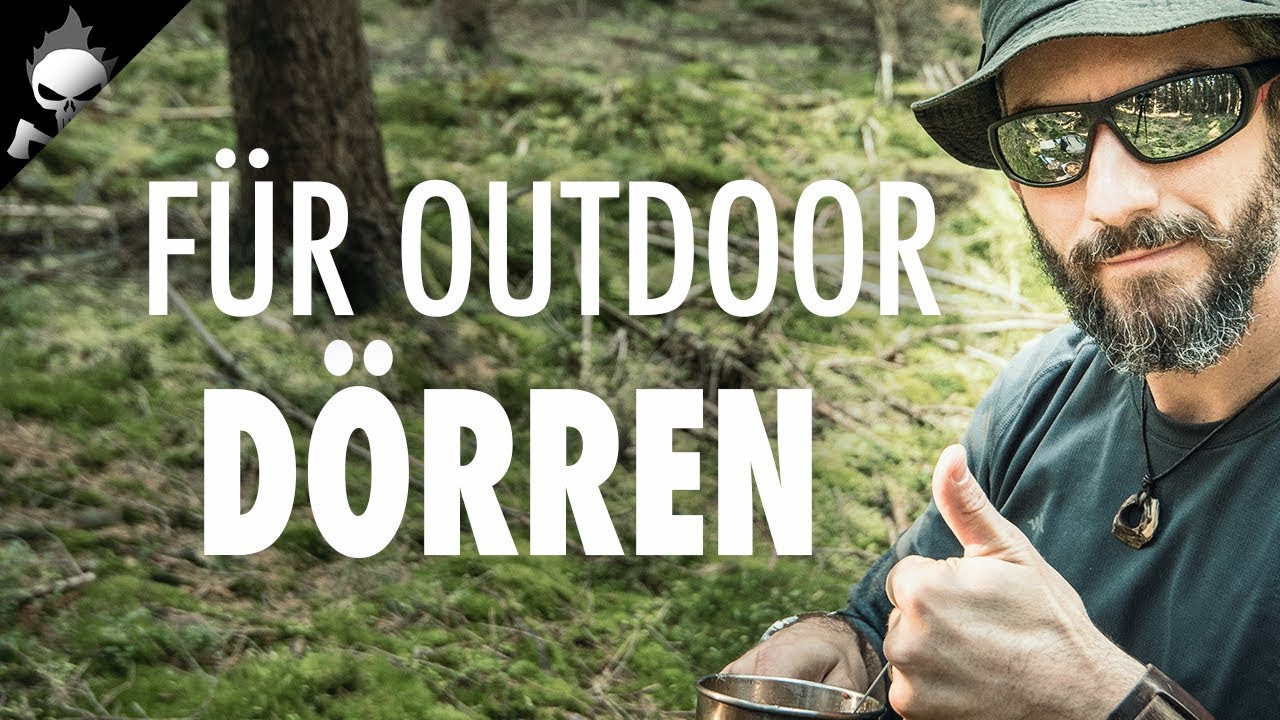 SELBER DÖRREN 1/3 ✔️ Trekkingnahrung für gesunde Ernährung bei Outdoor, Trekking und Wandern