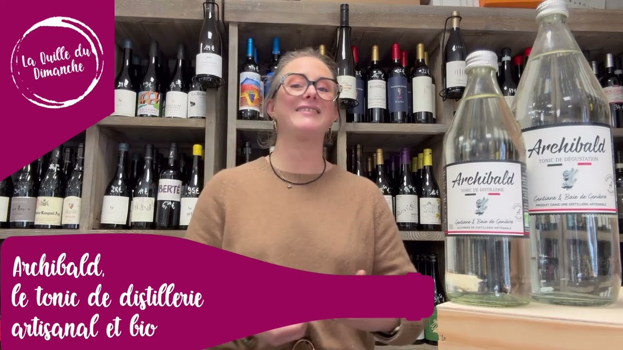 Archibald, le tonic de distillerie artisanal et bio