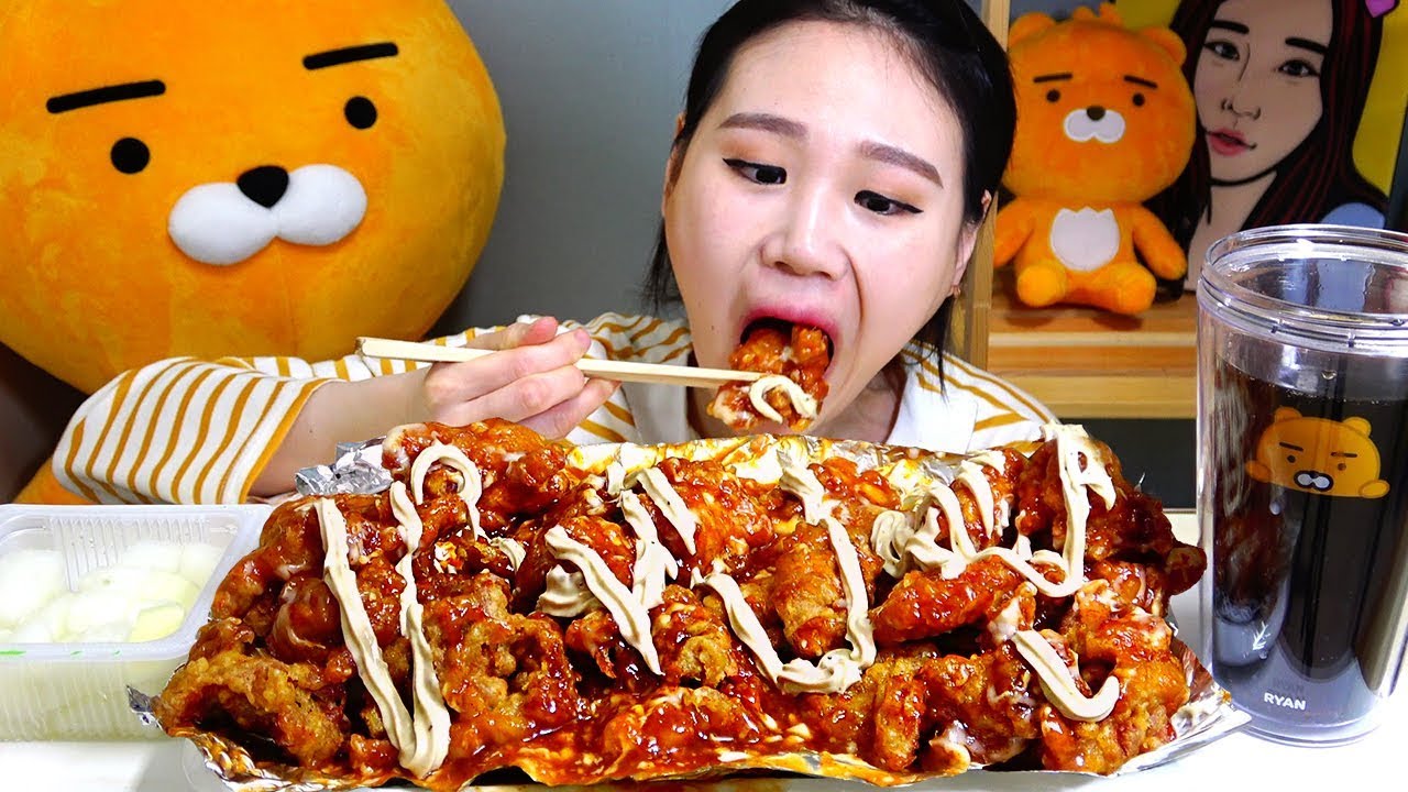 슈프림치킨 먹방 Mukbang