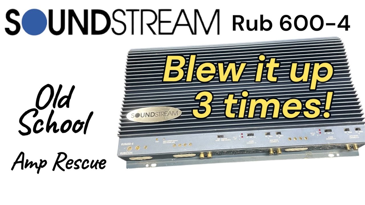 Soundstream 600,4 руб. Я чинил его и взрывал 3 раза.
