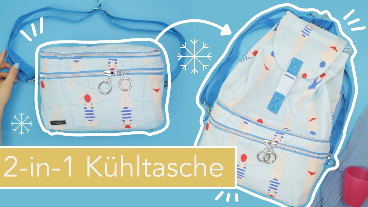 2-in-1 Kühltasche & Rucksack nähen #CooleJule