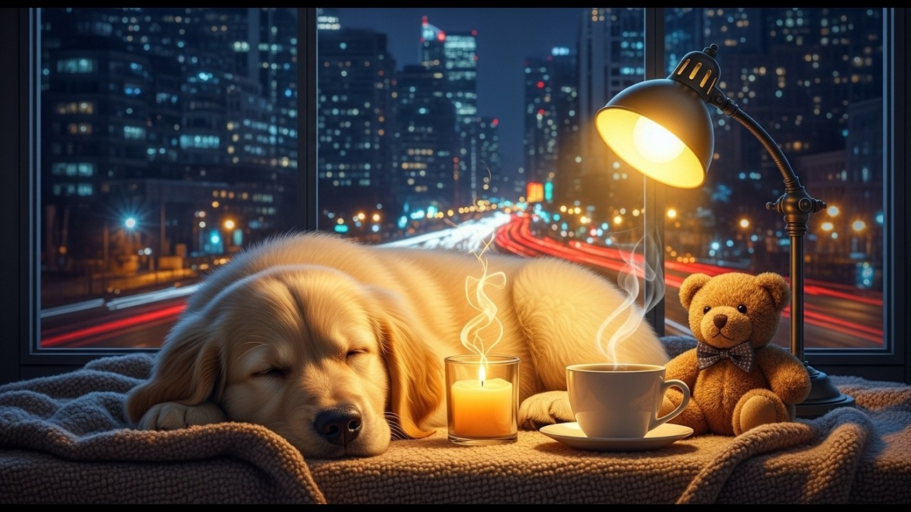 12 Hours Dog Calming Music for Dogs 🐾 Dog Sleep Music 🐶 Separation Anxiety Relief Music #446