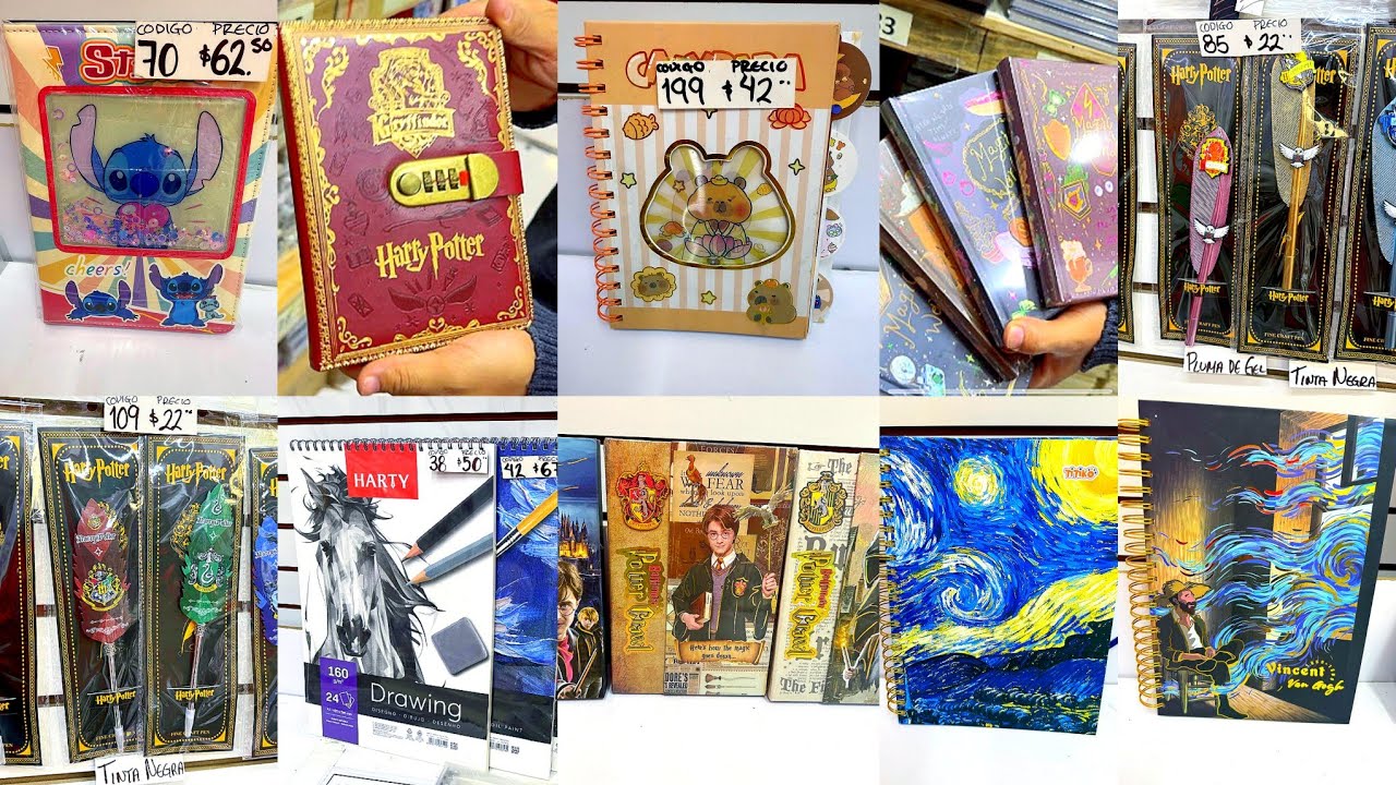 😍 Tienda mas ECONOMICA que MESONES 😱 Papelería / Material de DIBUJO, ACUARELA, AGENDAS..