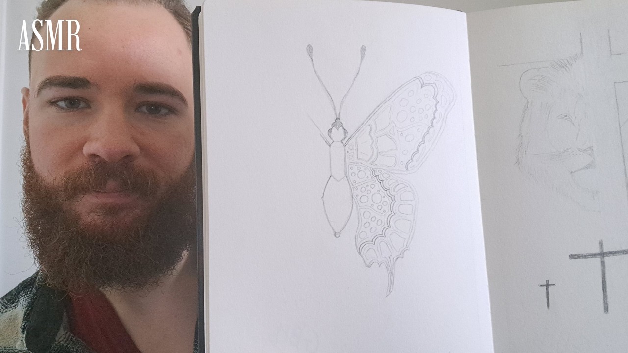 ASMR : Présentation de mes dessins