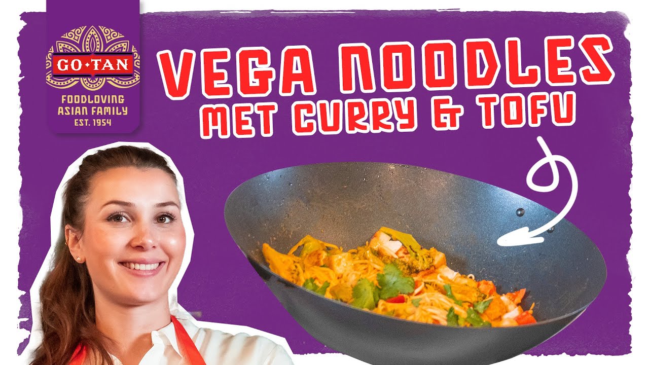 Vega noodles, met curry en tofu | Sabine's favorites | Go-Tan